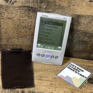 Casio Cassiopeia PV S400 Plus 4MB Gray Pocket Organizer With Stylus Tested Works